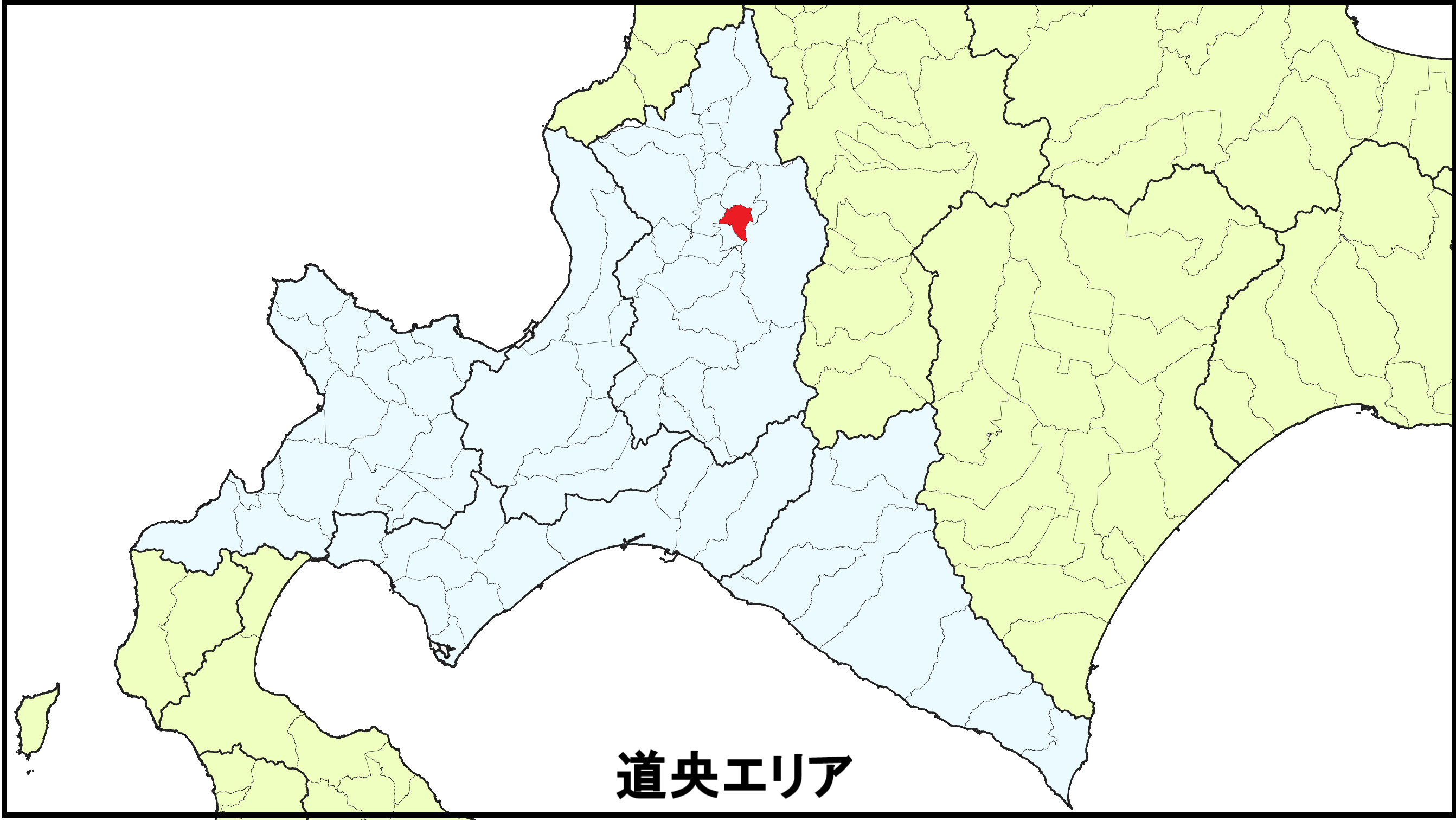 地図（歌志内市）