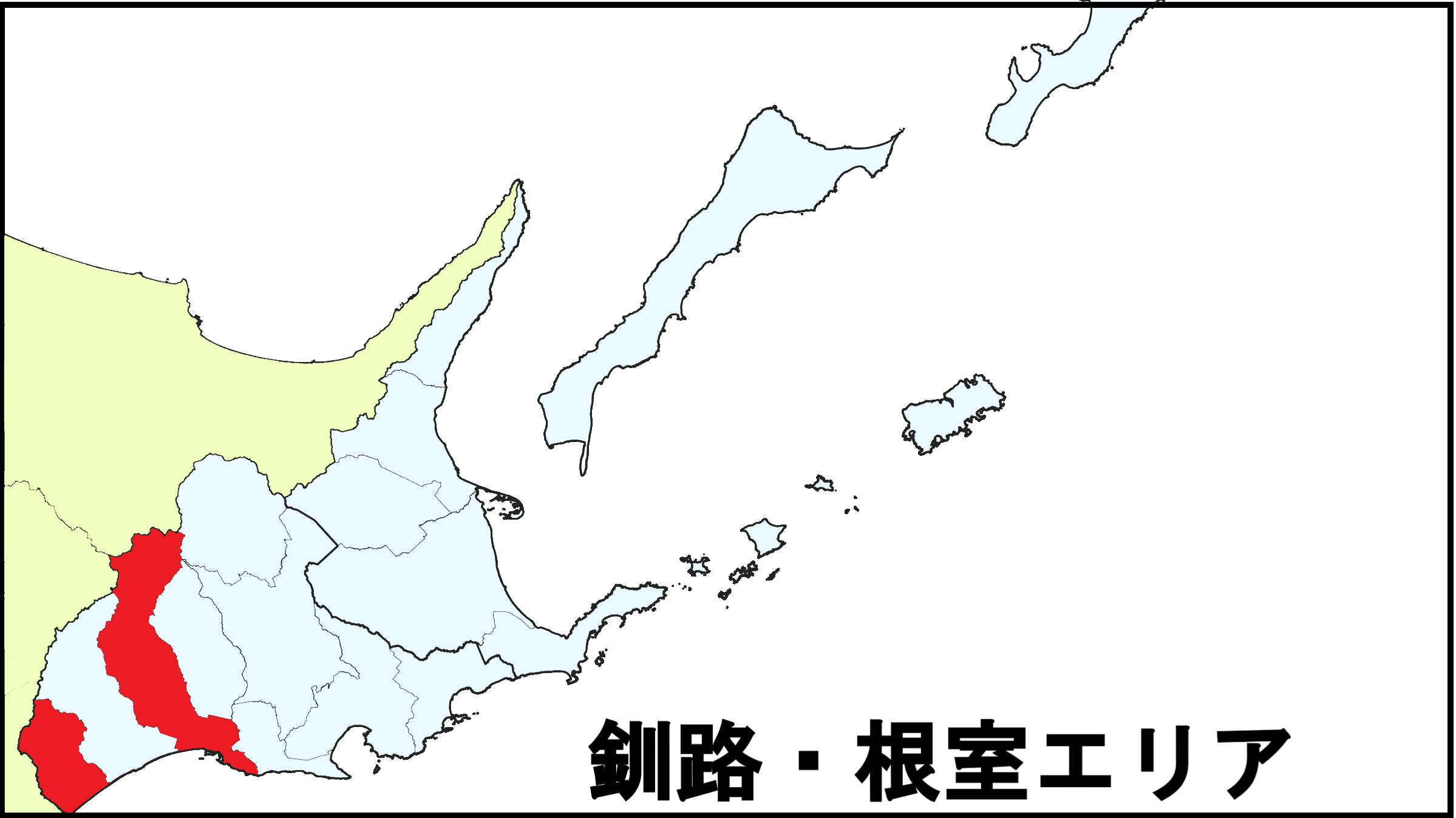 釧路市位置図