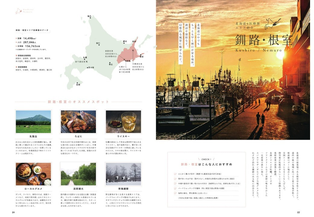 エリアごとの紹介