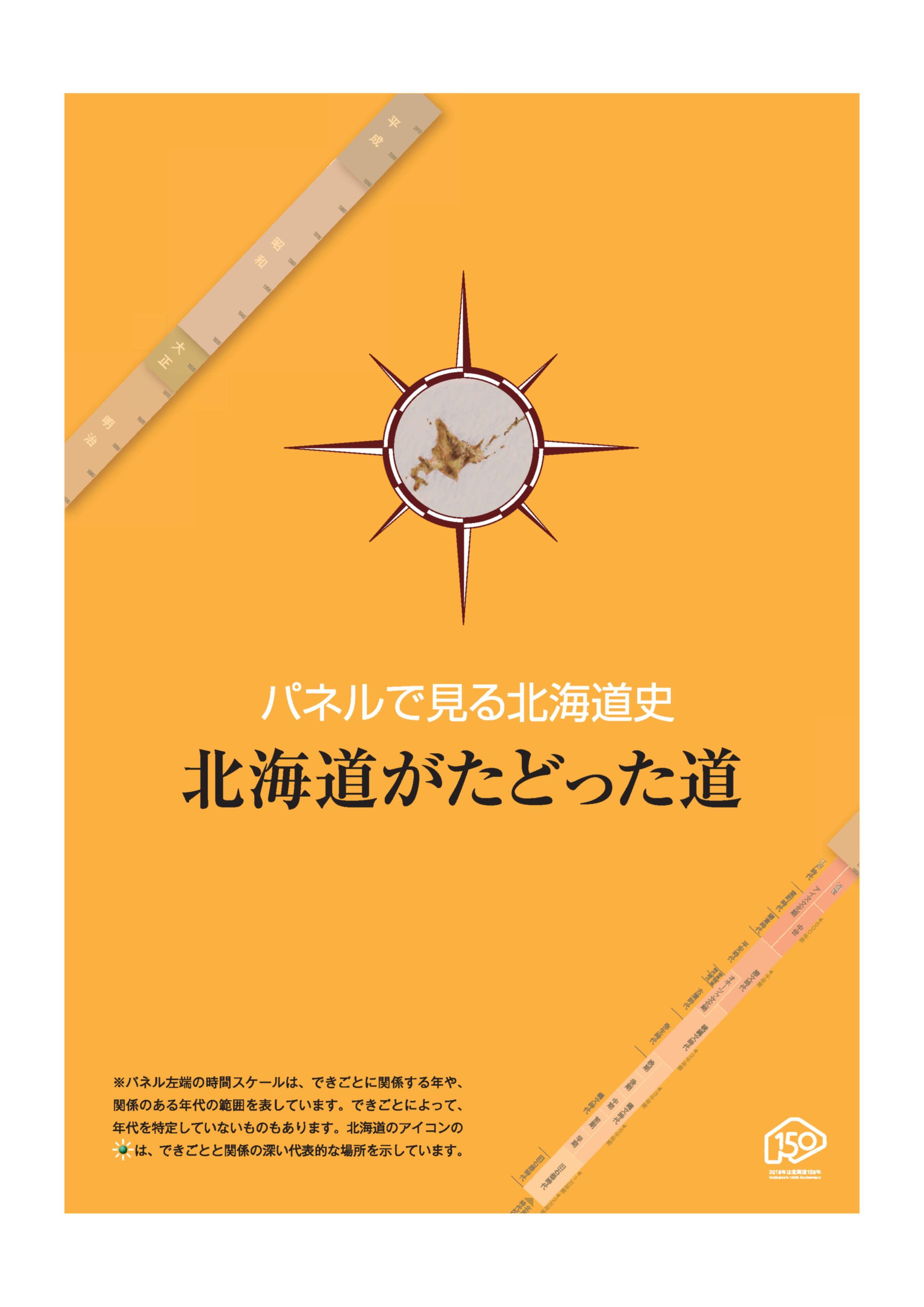 北海道がたどった道（表紙）