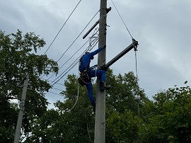 電気科1年7月訓練状況