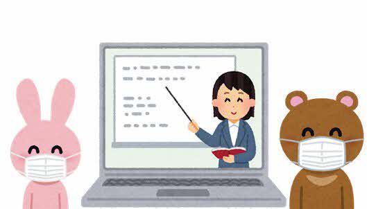 研修動画イラスト