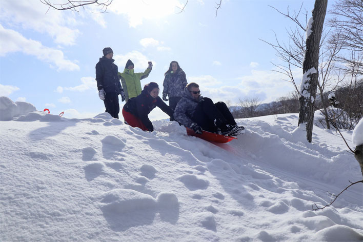 雪遊び体験1